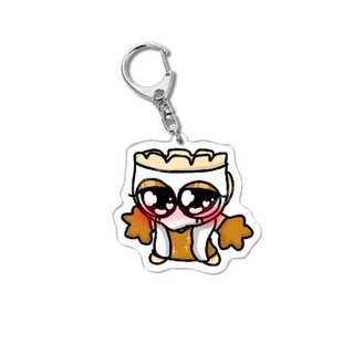 Móc khóa Acrylic 6cm Anime Dandy 's World - Dandy / Razzle / Dazzle, Thiết kế dễ thương & ma quái, Quà tặng