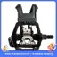 Bộ 2 Bàn Đạp Xe Đạp - Có Kẹp Ngón Chân và Dây Đeo, Phù Hợp cho Xe Đạp và Máy Tập Trong Nhà, Size 9/16 inch