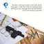 Cánh tay và bánh răng làm biếng máy đùn với 66 bộ phận nạp máy đùn răng cho Genius X1 A