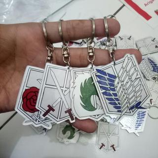 Gantungan kunci (GANCI) ANIME Akrilik Attack on Titan #01