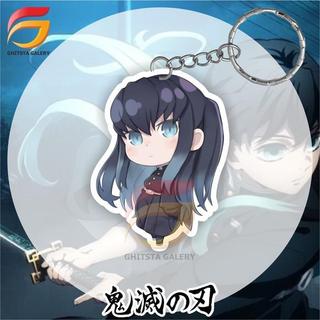 Gantungan Kunci MUICHIRO TOKITO HASHIRA KABUT Demon Slayer Kimetsu No Yaiba - Gantungan Kunci Akrilik - Gantungan Kunci
