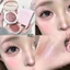 Bảng Highlight lấp lánh trong suốt - Phấn mắt đơn sắc phân cực để làm sáng da