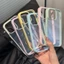 Dành Cho iPhone 16 15 14 13 12 11 Pro Max Dopamine Trong Suốt acrylic Màu Hồng Chống Rơi Vỏ Điện Thoại Mềm