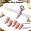 MIANEL Nâng cấp mới Nam châm mắt mèo rỗng 3 giây – Nam châm vòng từ tính mạnh dành cho nghệ thuật làm móng từ tính, dụng cụ làm móng thân thiện với người mới bắt đầu