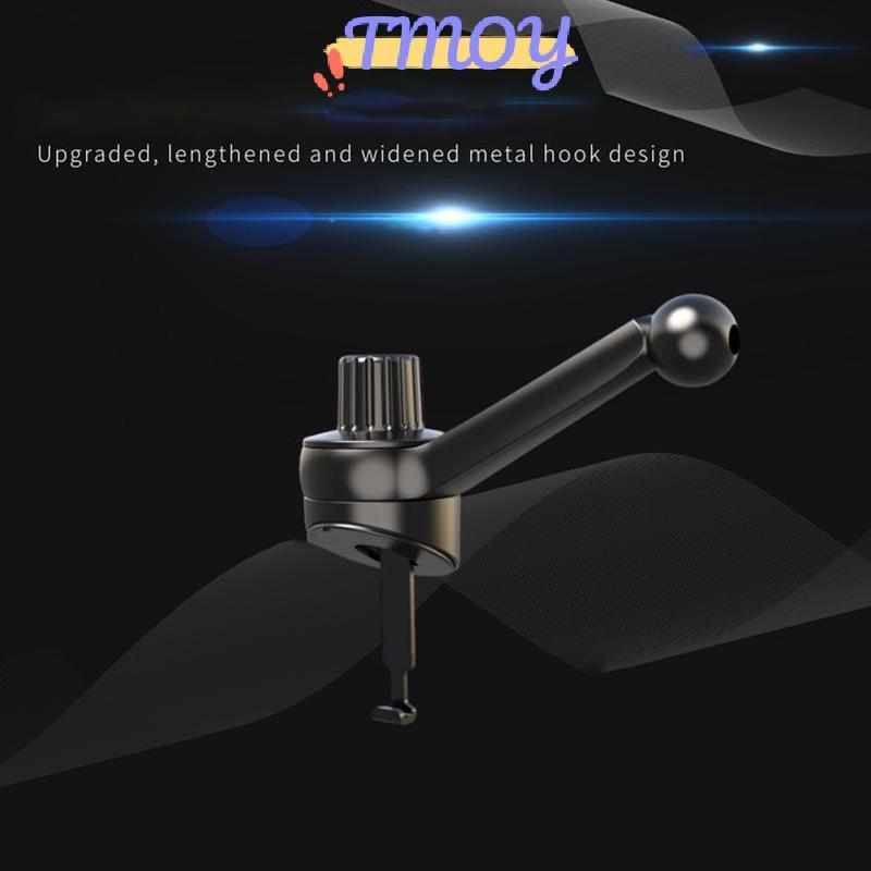 TMOY Air Vent Giá đỡ điện thoại ô tô Kẹp đa năng Đầu bi 17mm cho giá đỡ điện thoại ô tô Trọng lực từ tính Hỗ trợ điện thoại di động TMOY