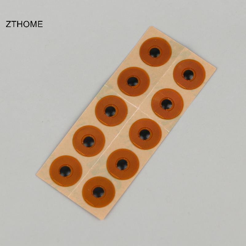 ZTHOME RFID FPC Thẻ 10MM 13.56 MHz NFC Thẻ Mini Cho Giải Pháp Chống Giả Thẻ Thụ Động Linh Hoạt Cho Xác Thực Công Nghiệp HOT