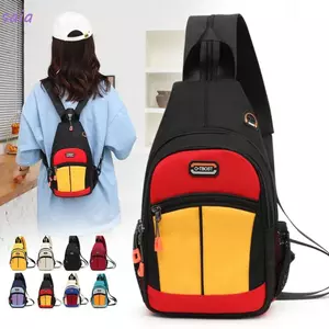 SAIA Sports Ba lô, Run Fanny Pack Ba lô Túi đeo vai, Gói du lịch công sở thông thường đa chức năng Gói ngực nam nữ