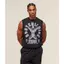 Áo Tank Top Thể Thao Bông Màu Đen Trắng, Họa Tiết Cơ Bắp, thoáng khí