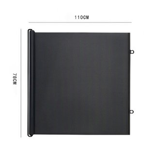 Cổng an toàn cho bé có thể thu vào Rào chắn cửa cầu thang Lưới PVC có thể điều chỉnh cho thú cưng Bảo vệ trong nhà