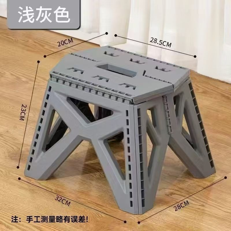 Ghế Câu Cá Di Động Gấp Lại Dễ Dàng, Chất Liệu Nhựa Bền Cho Gia Đình Ngoài Trời