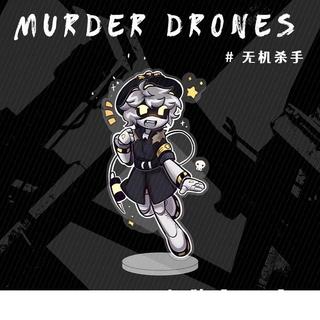 Murder Drones Season1 Uzi Doorman Absolute Solver Cyn Doll Mini Acrylic stand Desktop ornament Friends Christmas Gifts