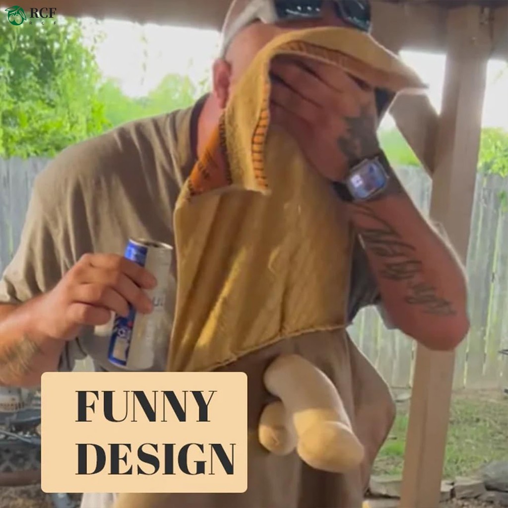 Tạp dề Prank Chef 's Tạp dề Prank sáng tạo Bảo vệ nấu ăn với dây đeo có thể điều chỉnh cho thịt nướng nhà bếp