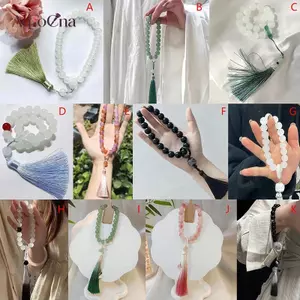 Vòng tay phong cách cổ xưa Phật giáo Tây Tạng với hạt dây xích - Món quà trang sức độc đáo