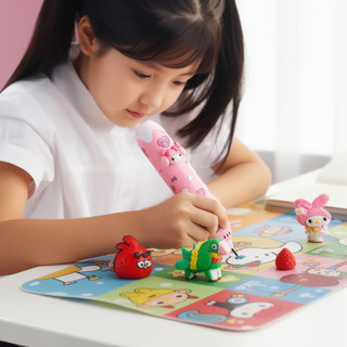 Bút 3D Sạc Nhiệt Thấp PCL Bút Vẽ Trẻ Em Sáng Tạo Mô Hình Nghệ Thuật Đồ Chơi Loại C Sạc