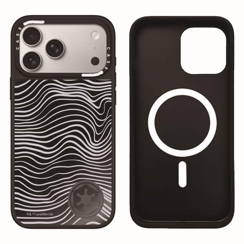 CASECASE X The MandalorianTM Và Grogu Beskar Ingot Ốp Lưng Màu Đen & Bạc Gương Hút Từ Tính IPhone Dành Cho IPhone 17 Air 16 15 14 13 12 Pro Max Plus Ốp Lưng Cứng Có Hộp