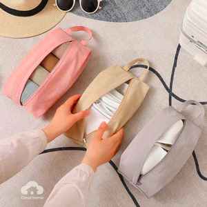 🌤️COD🌤️Túi tạp hóa đa năng, Túi đựng đồ lót du lịch chống bụi di động có dây kéo Túi xách vải giặt