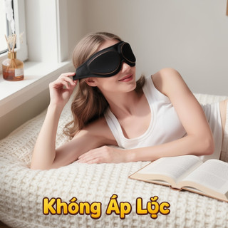 Mặt nạ ngủ 3D Memory Foam Light Blocking Thoáng khí Dây đeo có thể điều chỉnh Du lịch Văn phòng Ngủ
