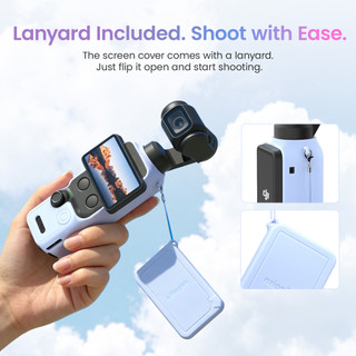 Dành Cho DJI Osmo Pocket 4 Vỏ Bảo Vệ Silicon Nhiều Màu Sắc Thân Silicon Bao Ống Kính Pocket4 Cầm Tay Thể Thao Camera Phụ Kiện