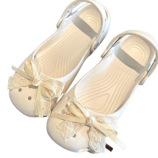 Phụ kiện nơ ren lỗ giày DIY trang trí dép, khóa giày ballet nữ 2026.4.28