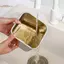 TRTR Hộp Bình Bằng Thép Không Gỉ Có Nắp Chậu Dầu Nhà Bếp Thùng Vuông Bảo Quản Chai Gia Vị Hộp Lọ Và Nắp Lọ Gia Vị Bộ VN