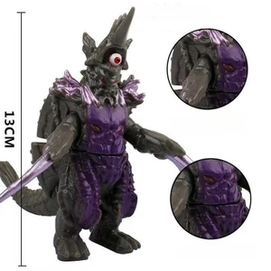 Monster Cao su mềm Ultraman Night Strike Dark Night Poison Răng Đồ chơi búp bê Eo Tay có thể biến Nam