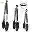 TRTR Kẹp Silicon Nhà Bếp Thép Không Gỉ BBQ Chống Dính Dụng Cụ Nhà Bếp Thịt Nướng Nấu Kẹp Với Khớp Lo Phụ Kiện Nhà Bếp VN
