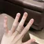 Móng Tay Tay Tay Da Báo In Hình Rắn Nhỏ Mắt Mèo Ngắn Pháp Có Thể Tháo Rời Làm Móng Tay Làm Trắng Miếng Dán Pháp Làm Móng Tay