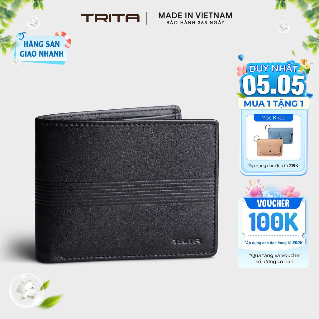 Ví nam da bò TRITA RVN21 Bagsmart - 1