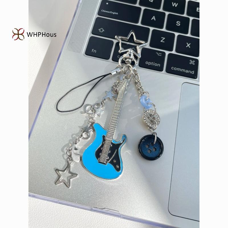 < WHPHous-t > 1 Cái Trong Suốt Đầy Màu Sắc Ngôi Sao Mặt Trăng Dây Điện Thoại Túi Xách Quyến Rũ Móc Khóa Thời Trang Lấp Lánh Pha Lê Hạt Mặt Dây Chuyền Cho Nữ Đẹp