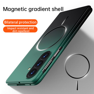 Ốp điện thoại Gradient Từ Tính Cho Samsung Galaxy Z Fold 7 Fold 6 Fold 5 4 Thân Thiện Với Da Mỏng Chống Sốc Ốp điện thoại Fold7 Fold6