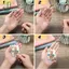 5 Móc Khóa Khung Ảnh nk Móc Khóa Acrylic Trong Suốt Chèn Ảnh Chia Chìa Khóa Mặt Dây Chuyền DIY Móc Chìa Khóa Cặp Đôi Quà Tặng Kỷ Niệm