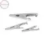 Hodou 50 Chiếc Mini Cá Sấu Kẹp Mini Bạc Kim Loại Cá Sấu Kẹp 28 Mm 35 Mm 45 Mm Để Kiểm Tra Điện Để Kiểm Tra Pin VN