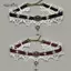 AqToCna Gothic Punk Steampunk Nelace Giáng Sinh Ruy Băng Ren Choker Cổ Nelace AqToCna
