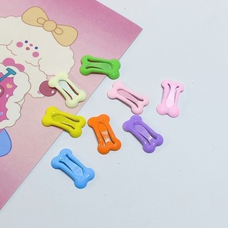 Bộ kẹp tóc hình xương - Kẹp BB đầy màu sắc cho bé gái - 3 cái mỗi gói