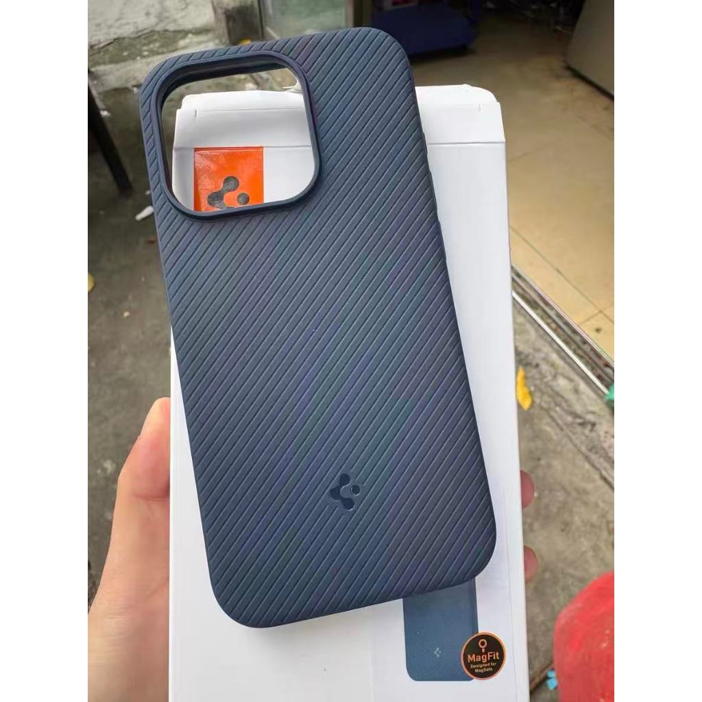 Mẫu Magnum Sợi Carbon Từ Tính Sạc Không Dây Cho IPhone 17 16 15 14 13 12 Pro Max Cho IPhone Carbon Case