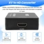 Sang AV sang Bộ chuyển đổi 1080P Mini CVBS Bộ chuyển đổi âm thanh Video PAL / NTSC cho TV / PC / / STB /