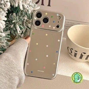 Ốp Điện Thoại Gương Ngôi Sao Dễ Thương Cho OPPO A6 Pro Plus A5 A5i A3 A3X A3i A2X A2 Pro Plus 5G 4G A1X A80 A60 A40 A40M A9 2020 5G 4G Sang Trọng Vỏ Mềm Phong Cách Ins Đơn Giản