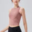 Yoga Mặc Thể Thao Áo Vest Nữ Mùa Hè Không Tay Có Miếng Lót Ngực Chạy Bộ Thể Dục Co Giãn Mặc Ngoài Quần Lót Tập Yoga