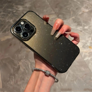Fine Flash Long lanh Vỏ tương thích cho iPhone 13 12 11 15 16 14 17Pro Max 7Plus 8 Xs Xs Max Vỏ điện thoại trong suốt