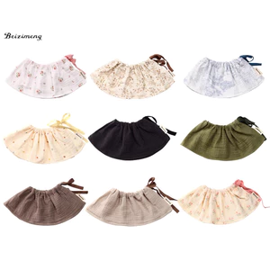 Khăn Nước Bọt Bé Gạc Cotton Nguyên Chất Lớp Một Mùa Thu Đông Phong Cách Yếm Ren Cho Bé Hai Mặt Phong Cách Hàn Quốc Một Tuổi XMKD