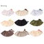 Khăn Nước Bọt Bé Gạc Cotton Nguyên Chất Lớp Một Mùa Thu Đông Phong Cách Yếm Ren Cho Bé Hai Mặt Phong Cách Hàn Quốc Một Tuổi XMKD