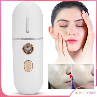 Rosestoree 12ml Máy xông hơi mặt sạc USB cầm tay Máy phun sương dưỡng ẩm tiện dụng