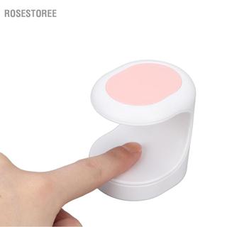 Rosestoree Rosestoree Sơn Móng Tay Nhẹ Di Động Máy Sấy Đèn Nguồn Đôi Có Cáp USB Dành Cho Người Mới Bắt Đầu Tại Nhà