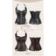 Cao Cấp Cung Điện Định Hình Steampunk Phong Cách Gothic Quần Áo Áo Ngực Hỗ Trợ Ngực Tập Hợp Da PU Corset