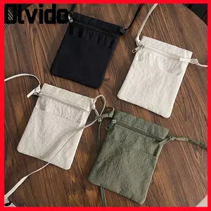 Túi đựng điện thoại di động OLVIDO, Ví điện thoại màu trơn di động, Túi đeo chéo dây đeo mỏng nhẹ bằng vải Nylon thông thường dành cho nam và nữ