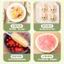 Bọc Nhựa Dùng Một Lần Tủ Lạnh Hộ Gia Đình Chống Dính Hương Vị Cấp Thực Phẩm Tươi Túi Bảo Quản Nhà Bếp Còn Lại Bao Bát Bao FLZG