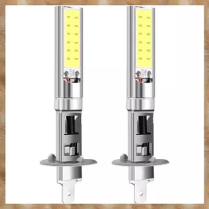 2X H1 Xenon Trắng 6000K 7.5W COB LED SMD DRL Lái Xe Sương Mù Đầu Bóng Đèn