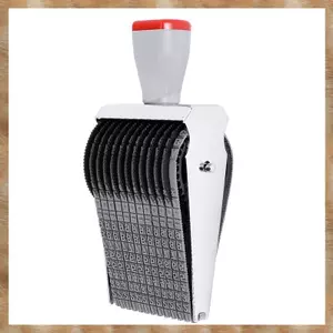 Đa Năng 12 Chữ Số Bảng Chữ Cái Cán Cao Su Số Chữ Cái Tiếng Anh Emboss Tự Làm Thêu Sò Con Lăn Văn Phòng Phẩm