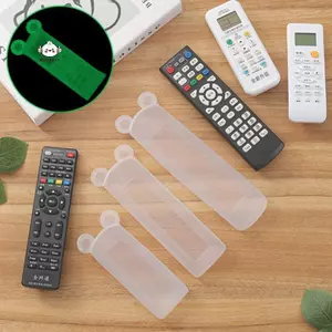 Maybest Silicone Điều Khiển Từ Xa Vỏ Bảo Vệ Điều Hòa Không Khí Tivi Điều Khiển Từ Xa Vỏ Chống Thấm Nước Tai Gấu Huỳnh Quang Vỏ Chống Bụi {VN}