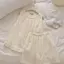 Bộ đồ ngủ sợi hai lớp Cotton phiên bản Hàn Quốc dành cho nữ mùa hè Áo Vest dễ thương có thể mặc bên ngoài Đồ mặc nhà rộng rãi